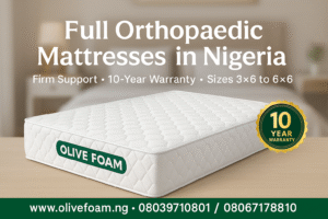 Full Orthopaedic Mattress Nigeria – 10-Year Warranty by Olive Foam Awka Depot